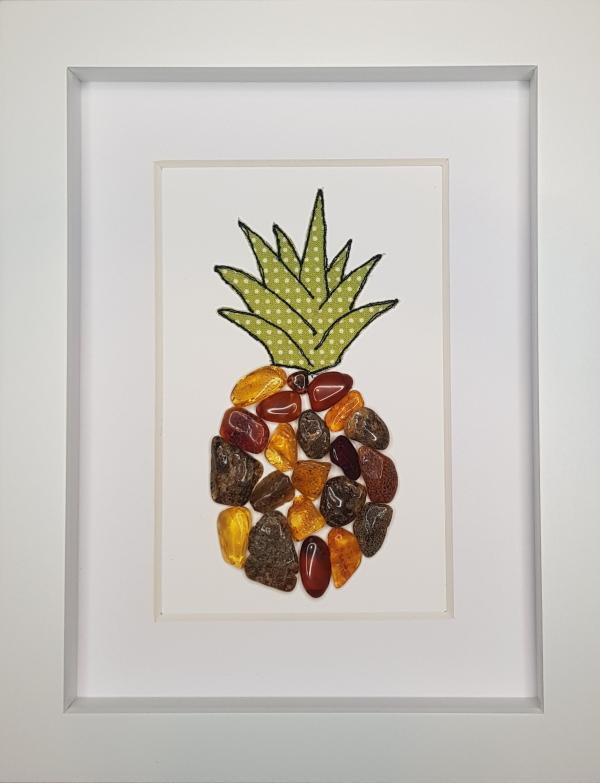Amber Pineapple - Framed