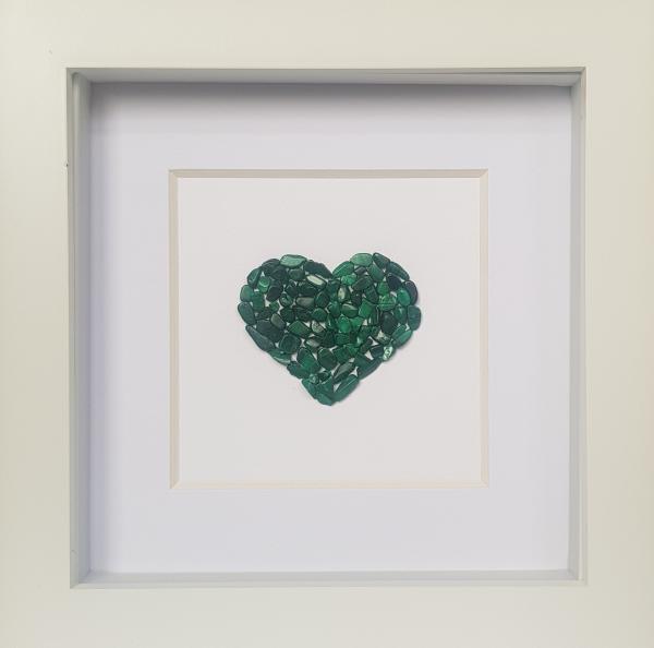 Natural Stone Art - Emerald